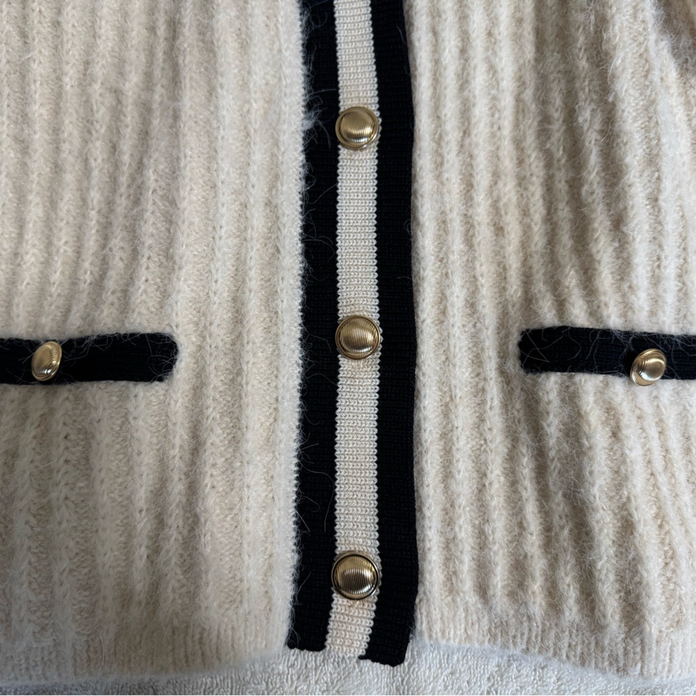 Express V neck Cardigan - Picture 2 of 6